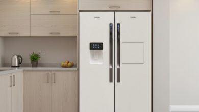 یخچال فریزر الکترواستیل