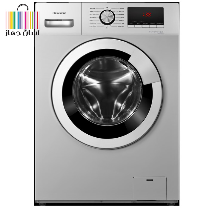 ماشین لباسشویی 8 کیلویی هایسنس مدل WFHV8012S