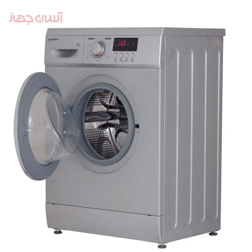 ماشین لباسشویی پاکشوما مدل WFU-6408 WT ظرفیت 6 کیلوگرم