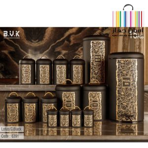 سرویس آشپزخانه 15پارچه بی.وی.کی مدل Lotus