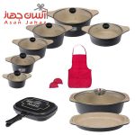 سرویس پخت و پز 20 پارچه ام جی اس مدل کره ای