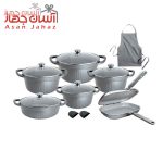 سرویس قابلمه 15 پارچه MGS طرح جرمنی