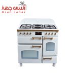 اجاق گاز تاکنو مدل Falcon [فالکون چهار فر]دستگیره طلایی