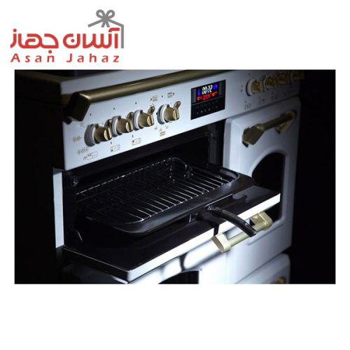 اجاق گاز تاکنو مدل Falcon [فالکون چهار فر] دستگیره کروم