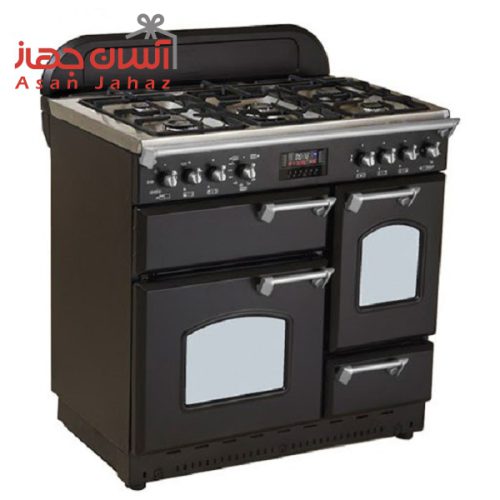 اجاق گاز تاکنو فالکون مدل رویه استیل دستگیره کروم