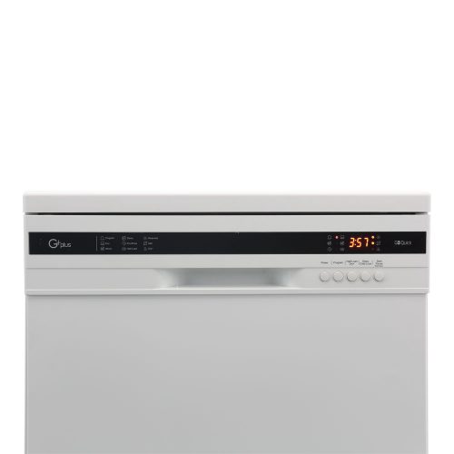 ماشین ظرفشویی جی پلاس مدل GDW-K351W با ظرفیت 13 نفر در دو رنگ سفید و تیتانیومی