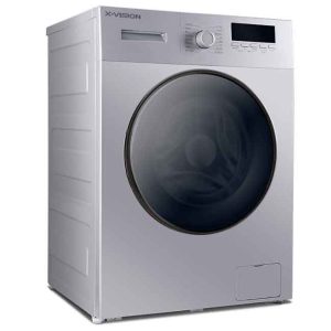 ماشین لباسشویی ایکس ویژن مدل TE84 AW ظرفیت 8 کیلوگرم در دو رنگ سفید و نقره ای