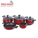 سرویس پخت و پز ۸ پارچه عروس مدل مرجان