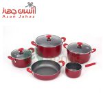 سرویس پخت و پز 8 پارچه عروس مدل Mahtab