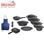 سرویس پخت و پز 20 پارچه ام جی اس مدل IC2027 مشکی