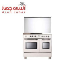 اجاق گاز دو فر تاکنو گاز مدل DF20 پنج شعله رویه استیل