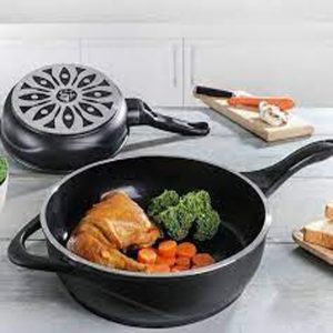 تابه گرانیتی تک دسته عروس مدل ویکتوریا