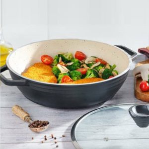 تابه دودسته عروس کلاسیک خطی  عروس سایز 40