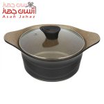 قابلمه گرانیتی عروس تفلون سری دیاکو سایز 18