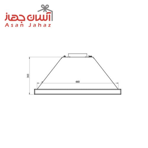 هود مخفی کن مدل ARTIMA2 سری 70 [آرتیما2]